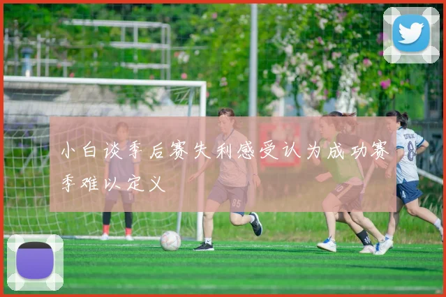 小白谈季后赛失利感受认为成功赛季难以定义